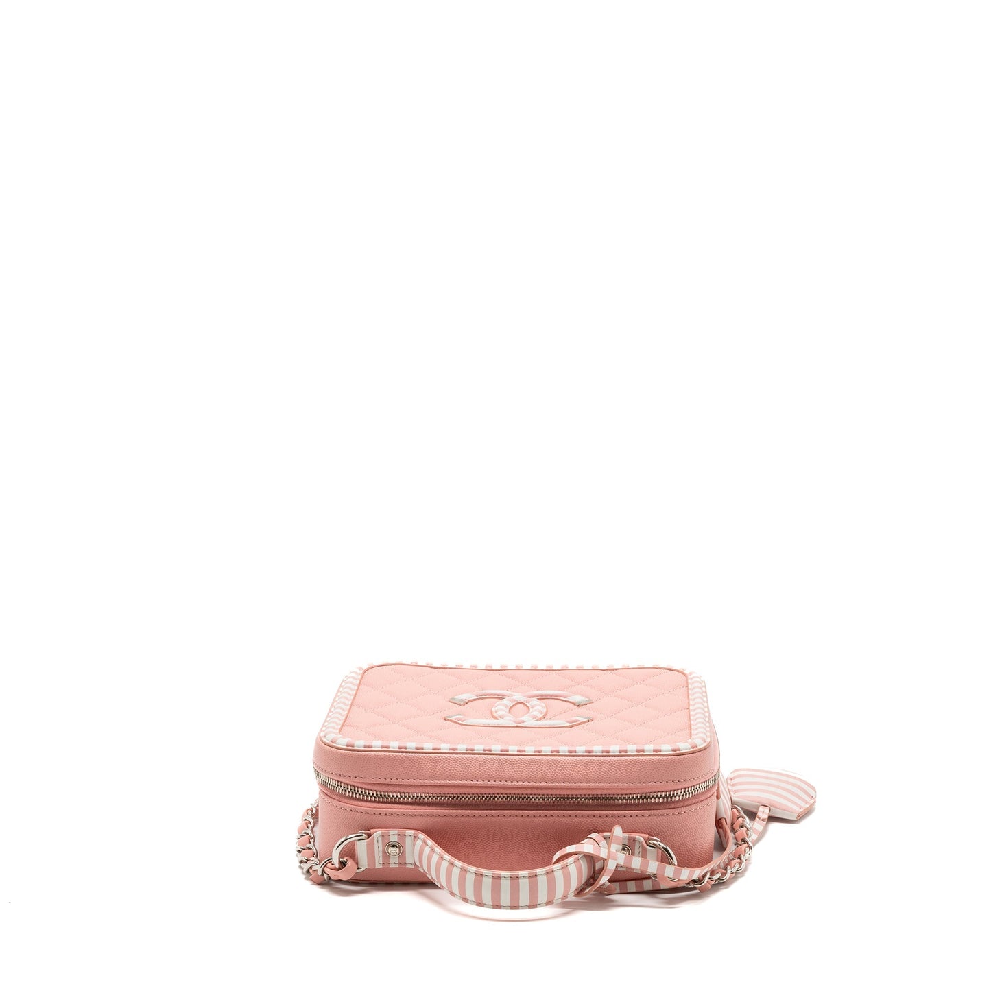 Chanel Medium Filigree Vanity Case Caviar Pink Multicolour