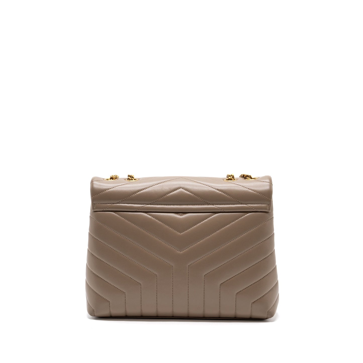 Saint Laurent Medium Loulou Mini Purse Beige