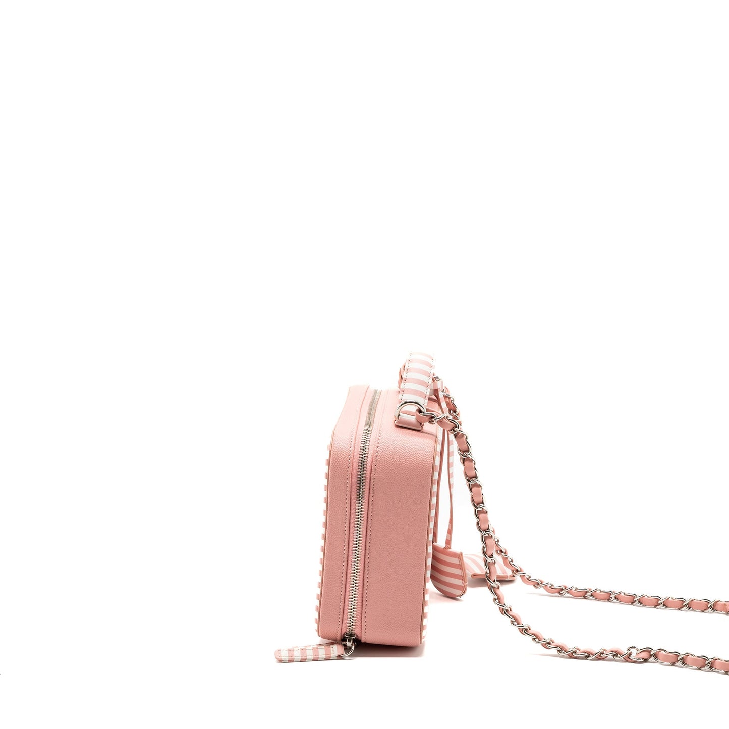 Chanel Medium Filigree Vanity Case Caviar Pink Multicolour