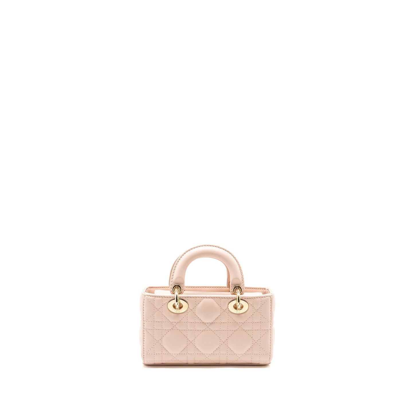 Dior Lady D-Joy Micro Purse Lambskin Powder Pink