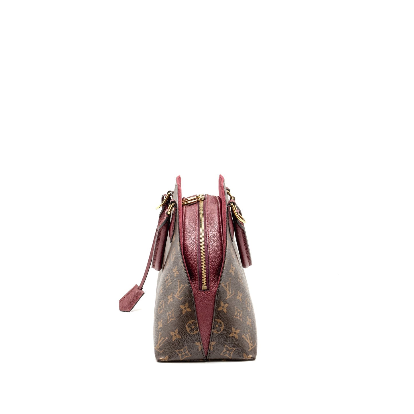 Louis Vuitton Alma BNB Bag Monogram Canvas Raspberry GHW