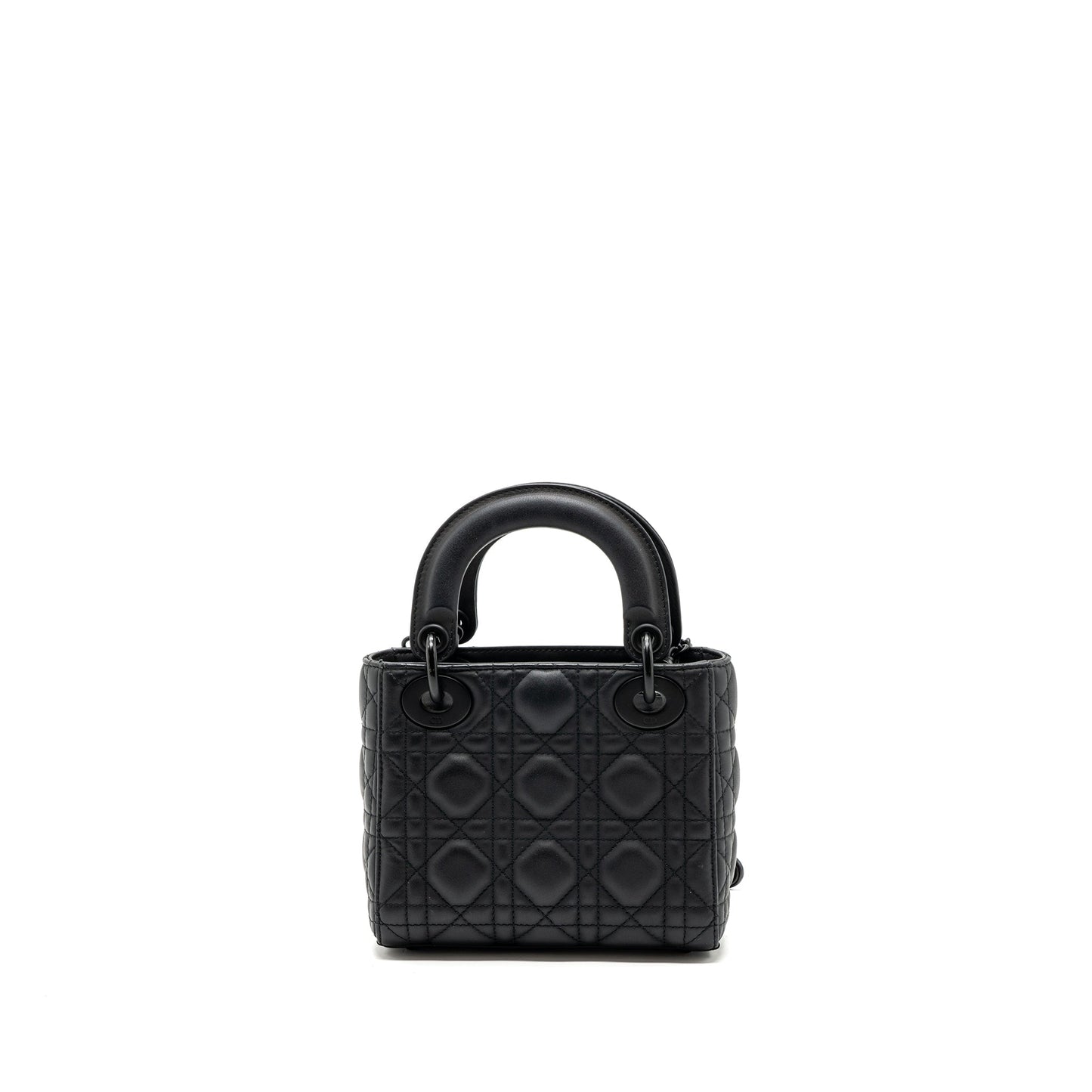 Dior Mini Lady Dior Calfskin So Black