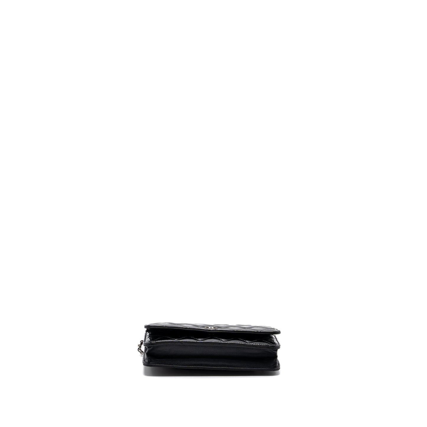 Chanel Classic Wallet On Chain Patent Black