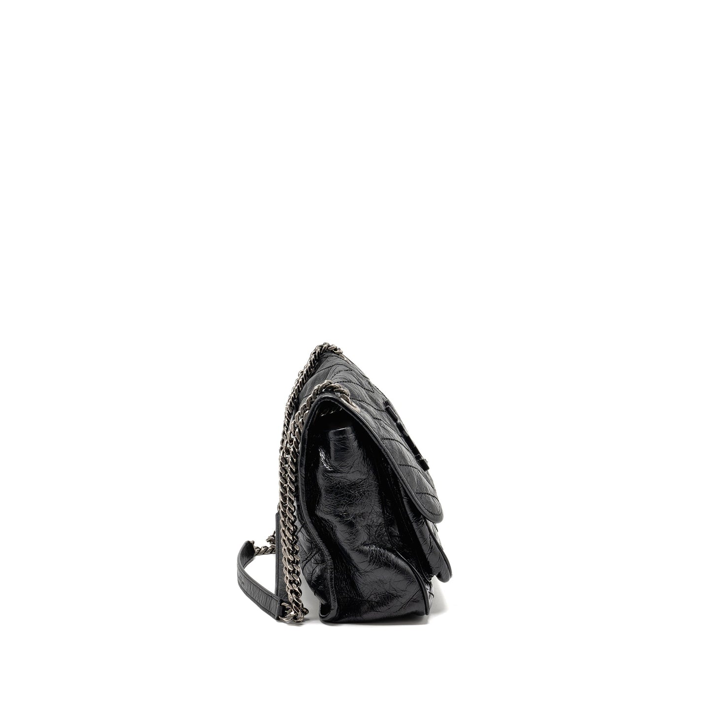 Saint Laurent Medium Niki Calfskin Black