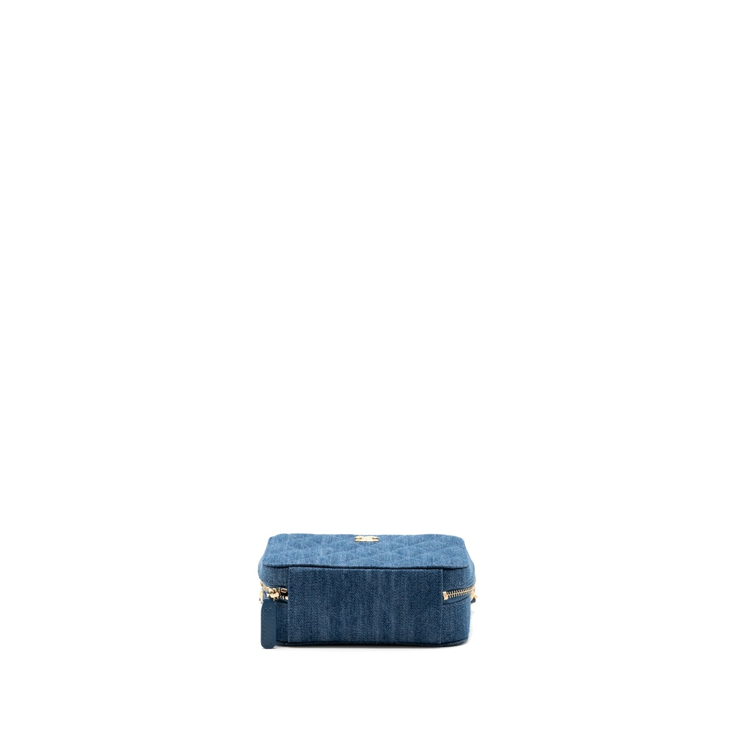 Chanel Pearl Crush Camera Bag Denim Blue