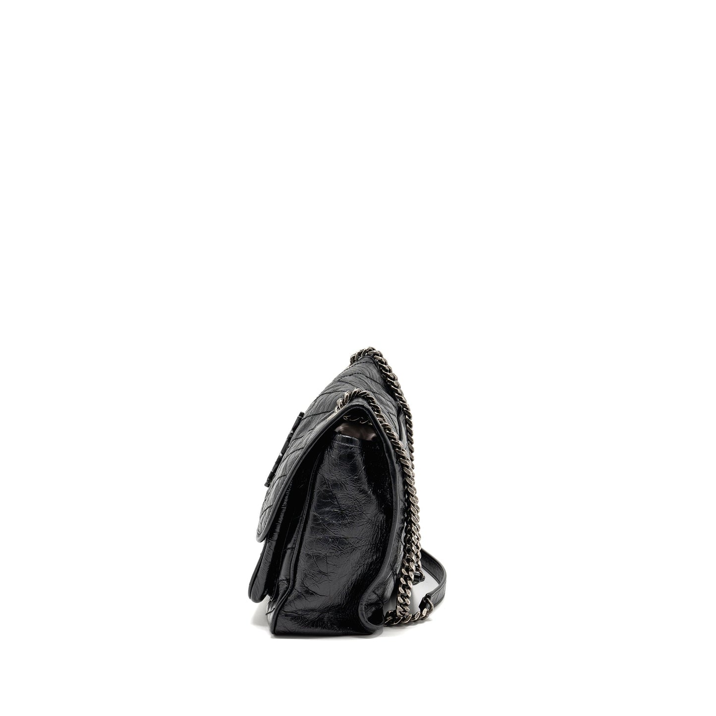 Saint Laurent Medium Niki Calfskin Black