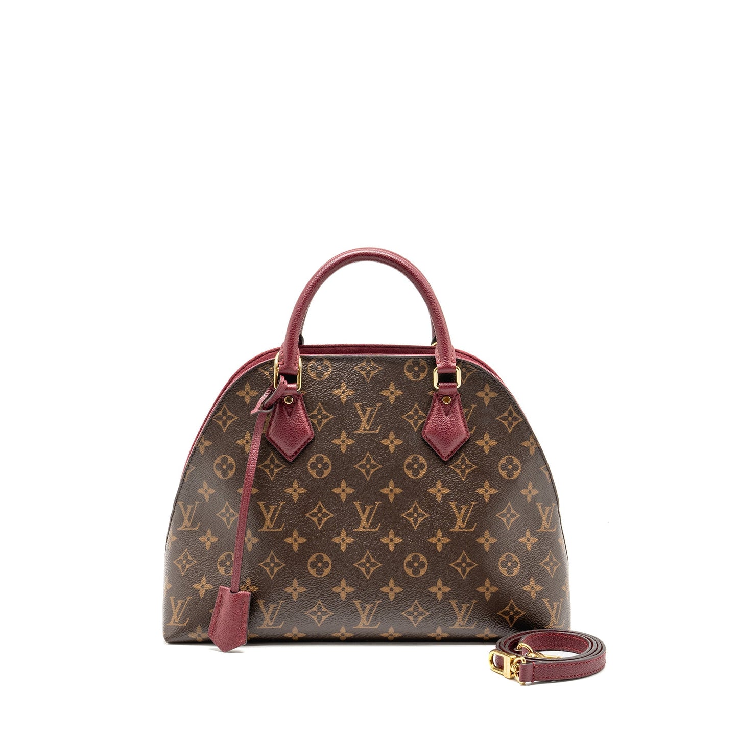Louis Vuitton Alma BNB Bag Monogram Canvas Raspberry GHW