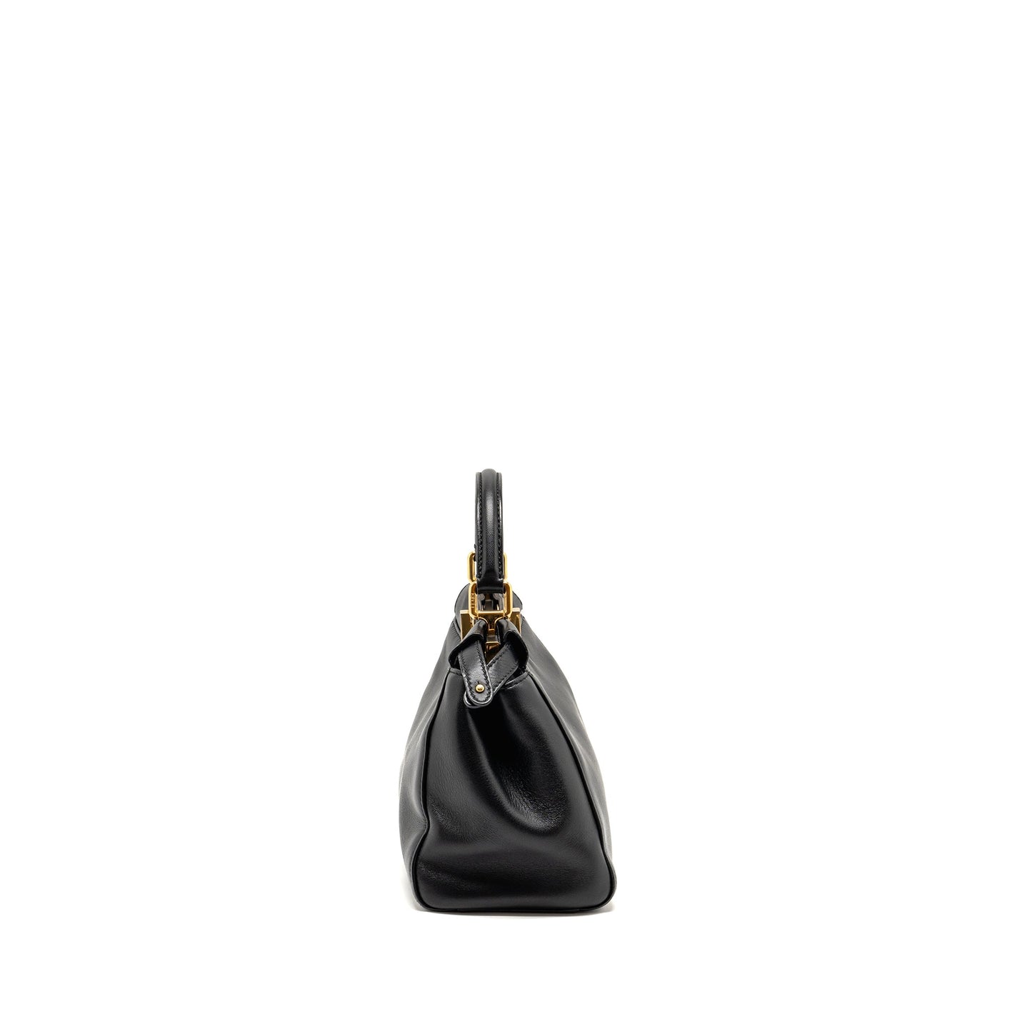 Fendi Mini Peekaboo Lambskin Black