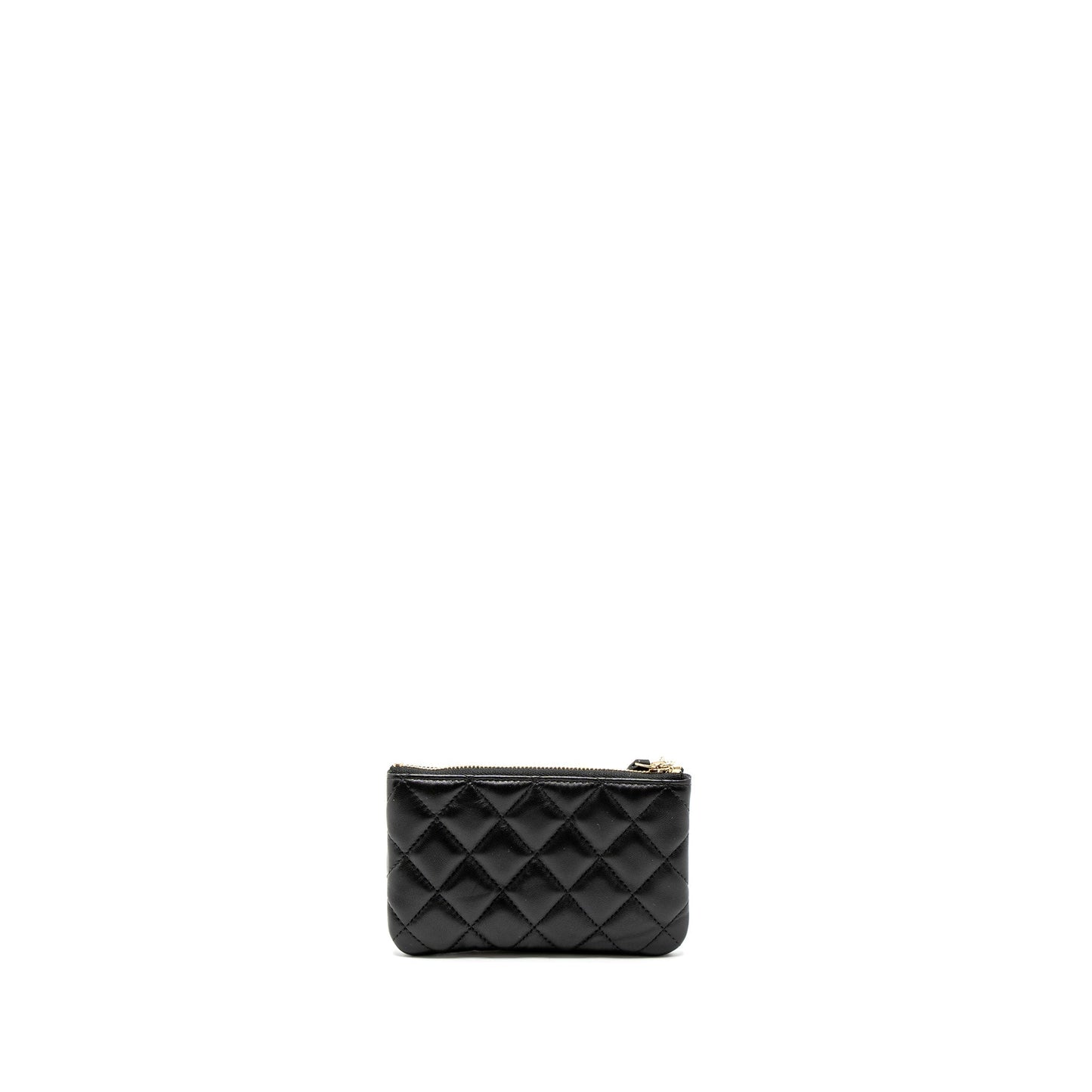 Chanel 21S Mini Pouch Limited Edition Lambskin Black L