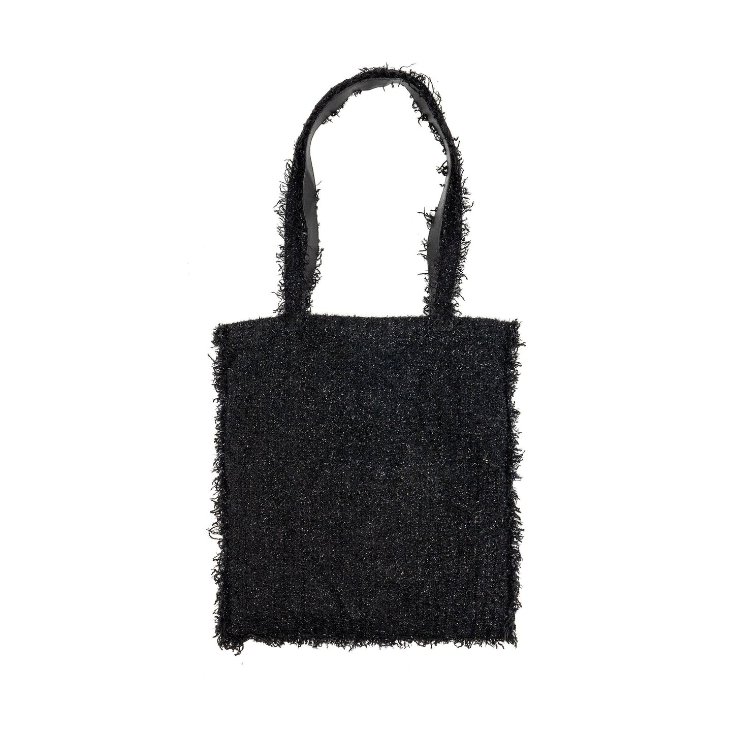 Chanel rocket tote bag tweed black