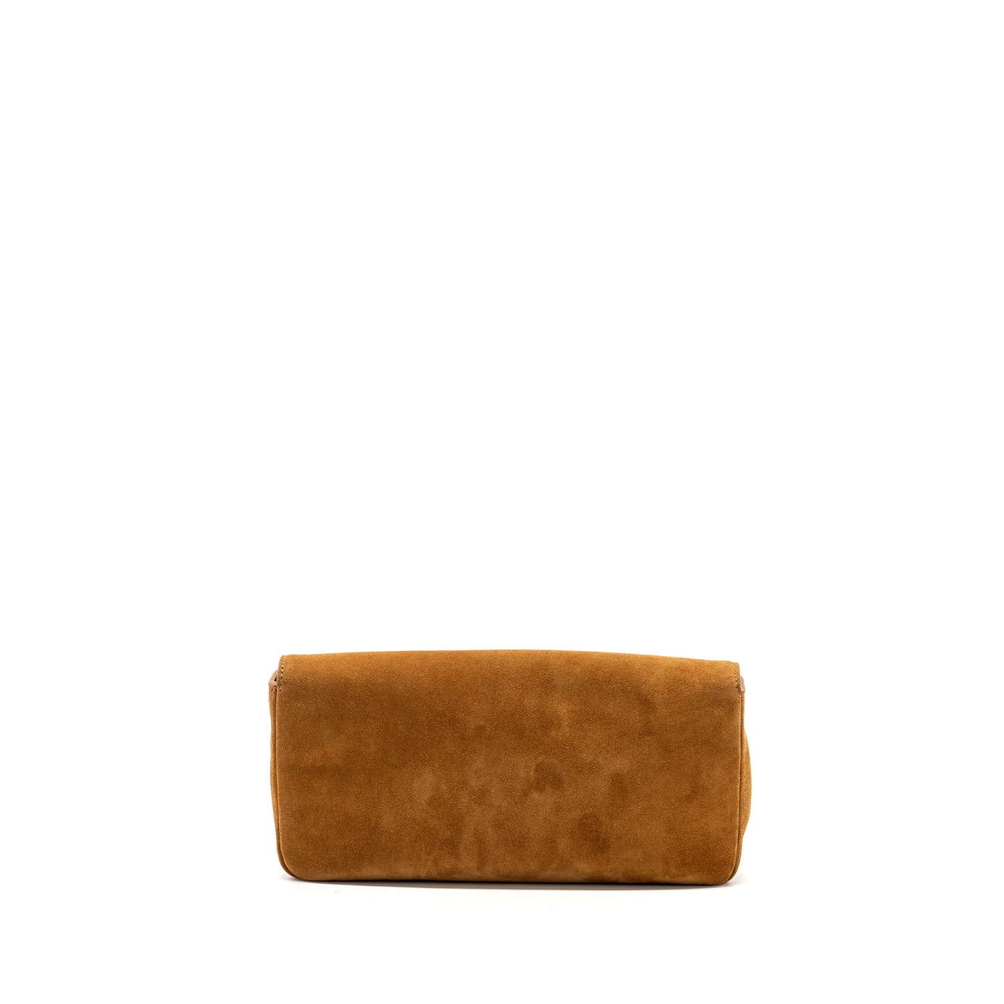 Saint Laurent Kate Tassel Crossbody Purse Suede Brown