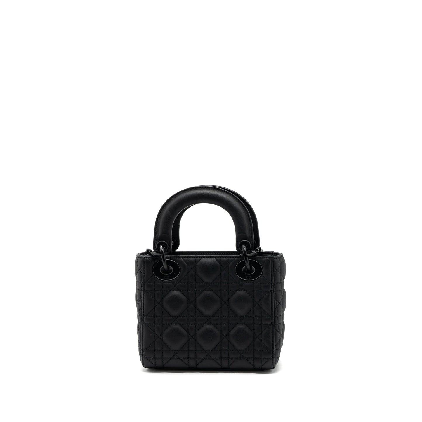 Dior Mini Lady Dior Calfskin So Black