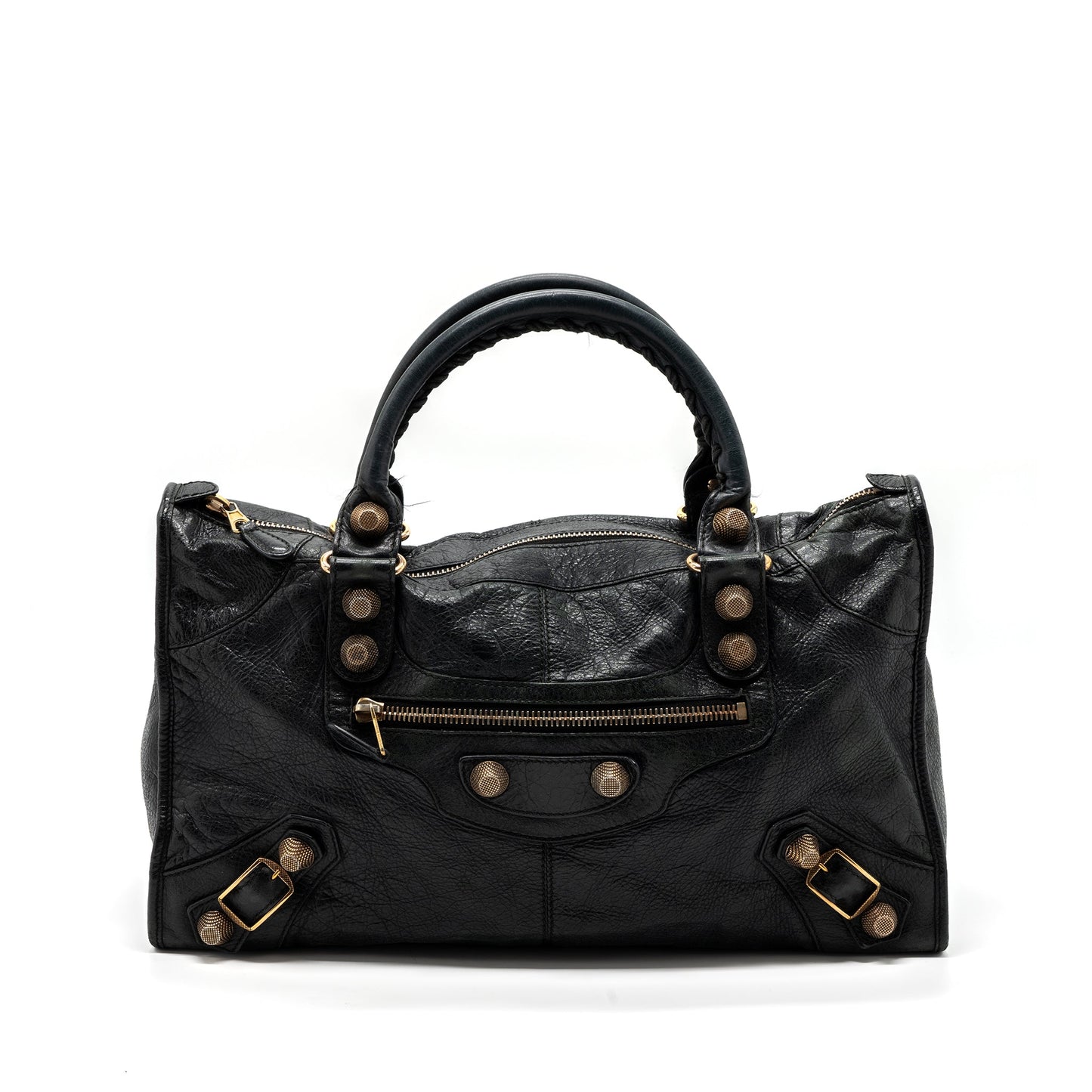 Balenciaga G21 Work Purse Leather black