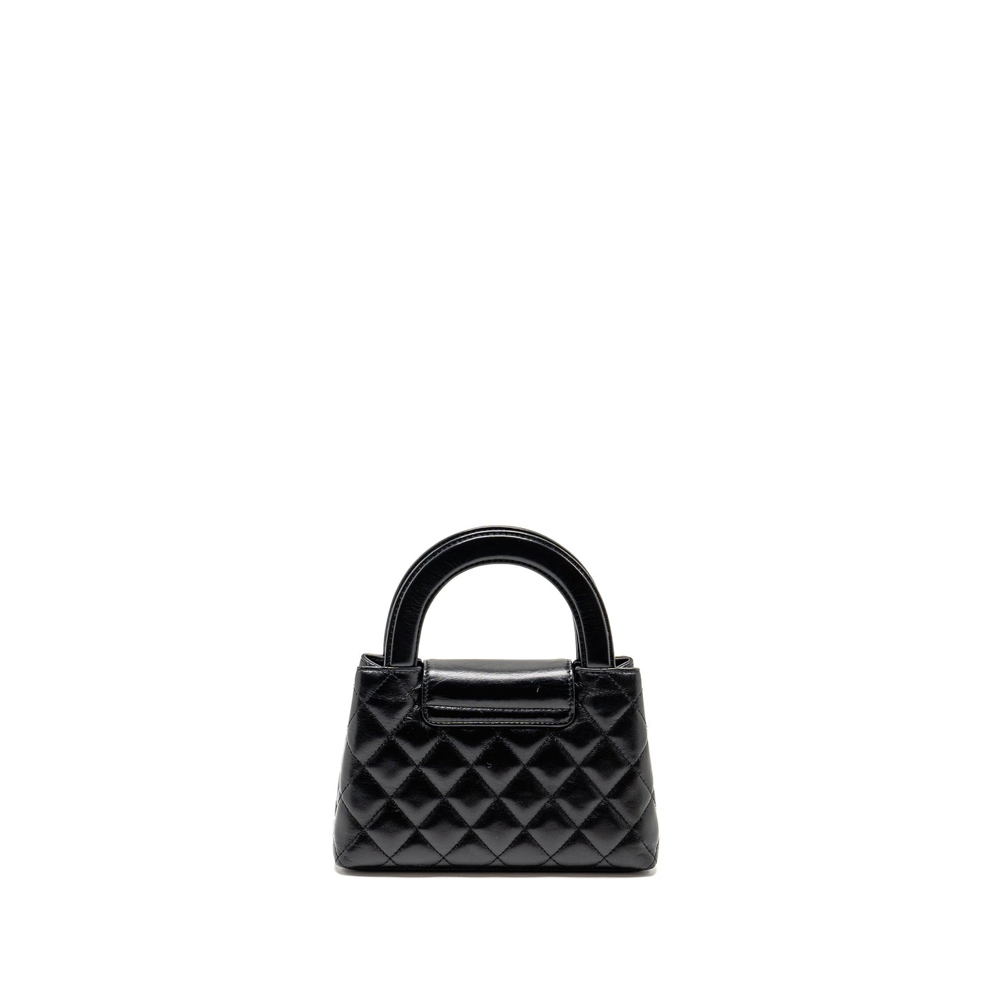 Chanel Mini Kelly Shopping Tote Bag Calfskin black  (microchip)