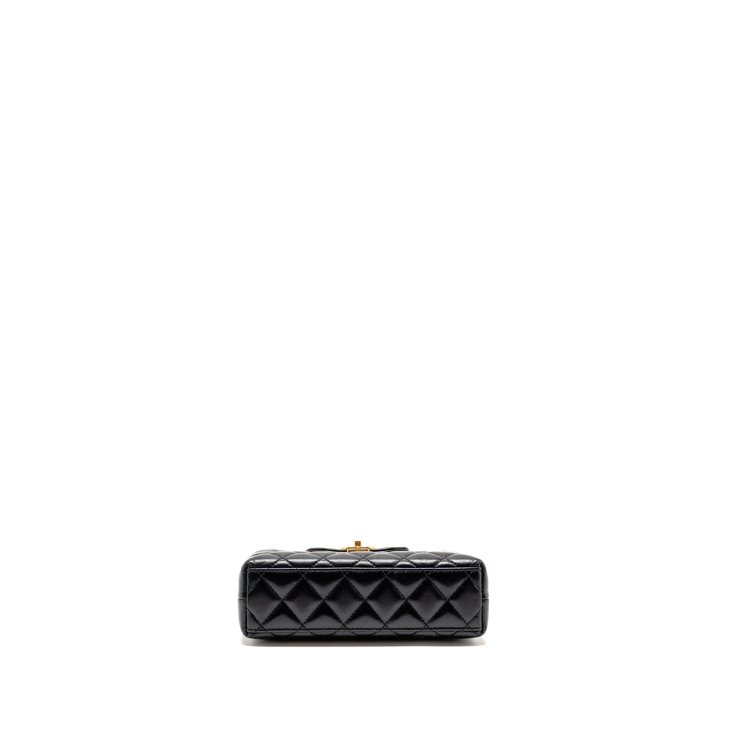 Chanel Mini Kelly Shopping Tote Bag Calfskin black  (microchip)