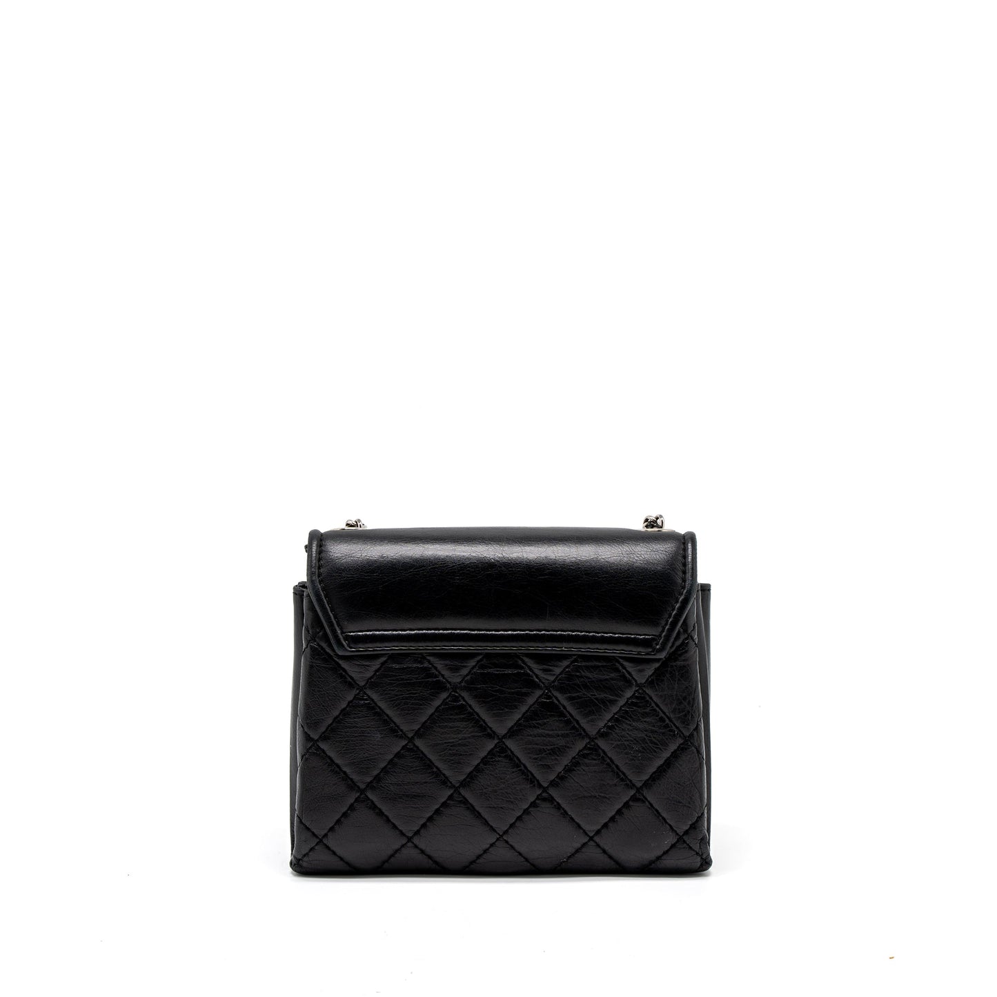 Chanel Giant CC Logo Bag Calfskin Navy