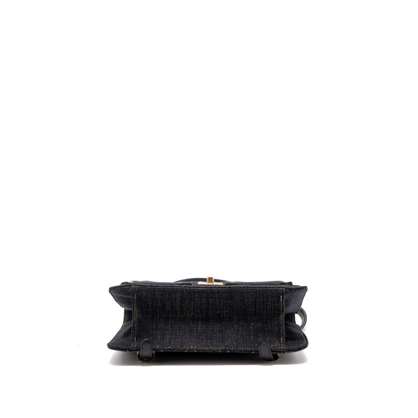 Chanel 23S flap backpack denim dark blue Brushed  (microchip)