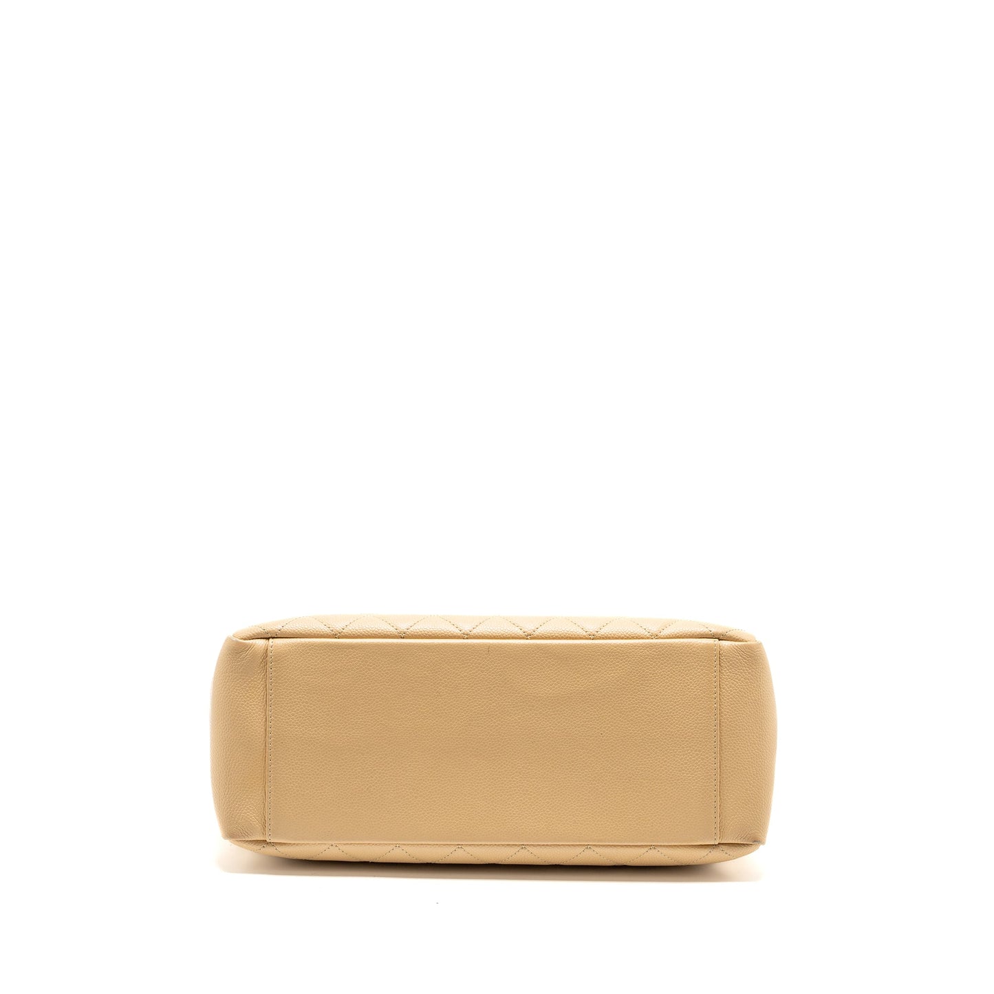 Chanel Grand Shopping Tote Bag Caviar Beige