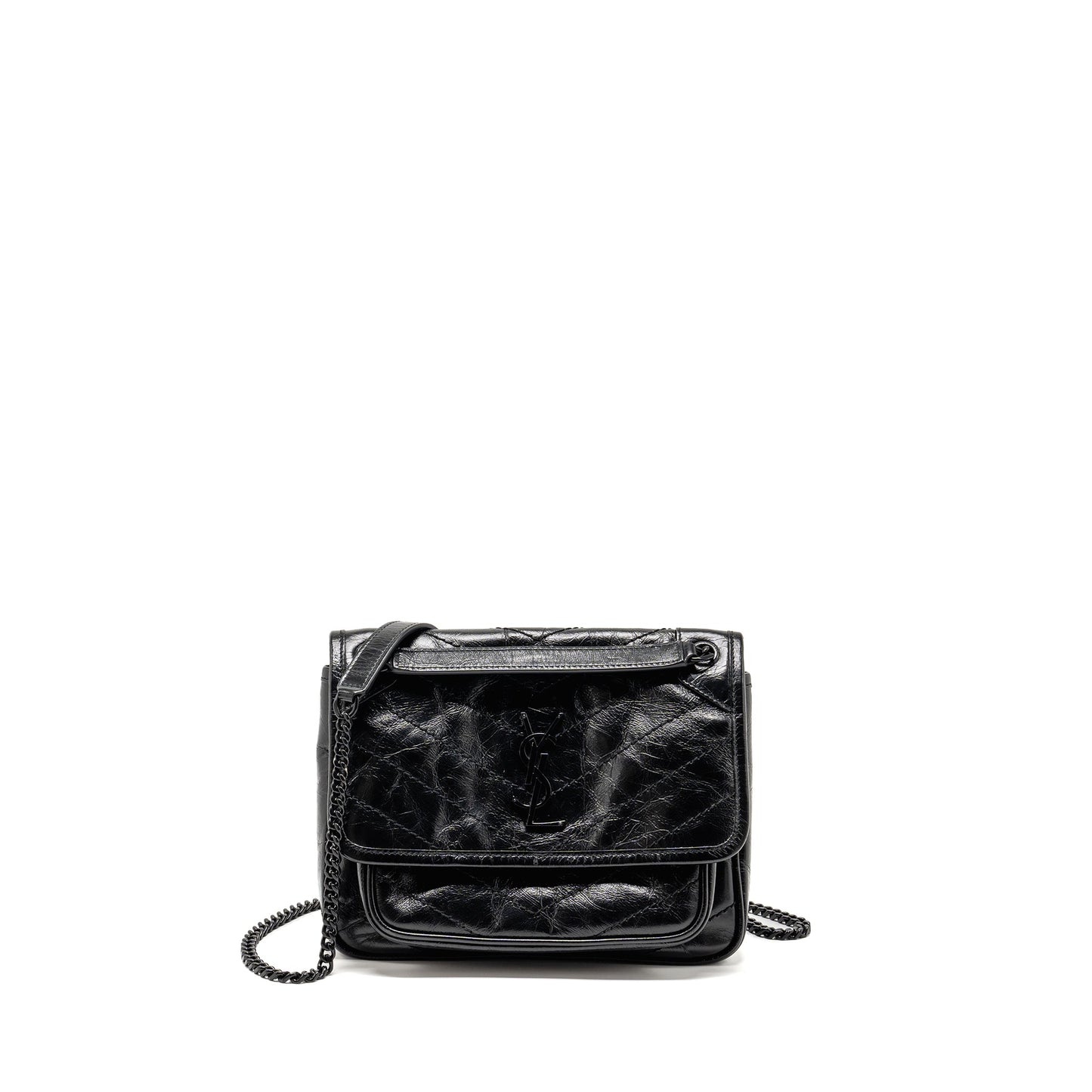 Saint Laurent/ Baby Niki Purse Calfskin So Black