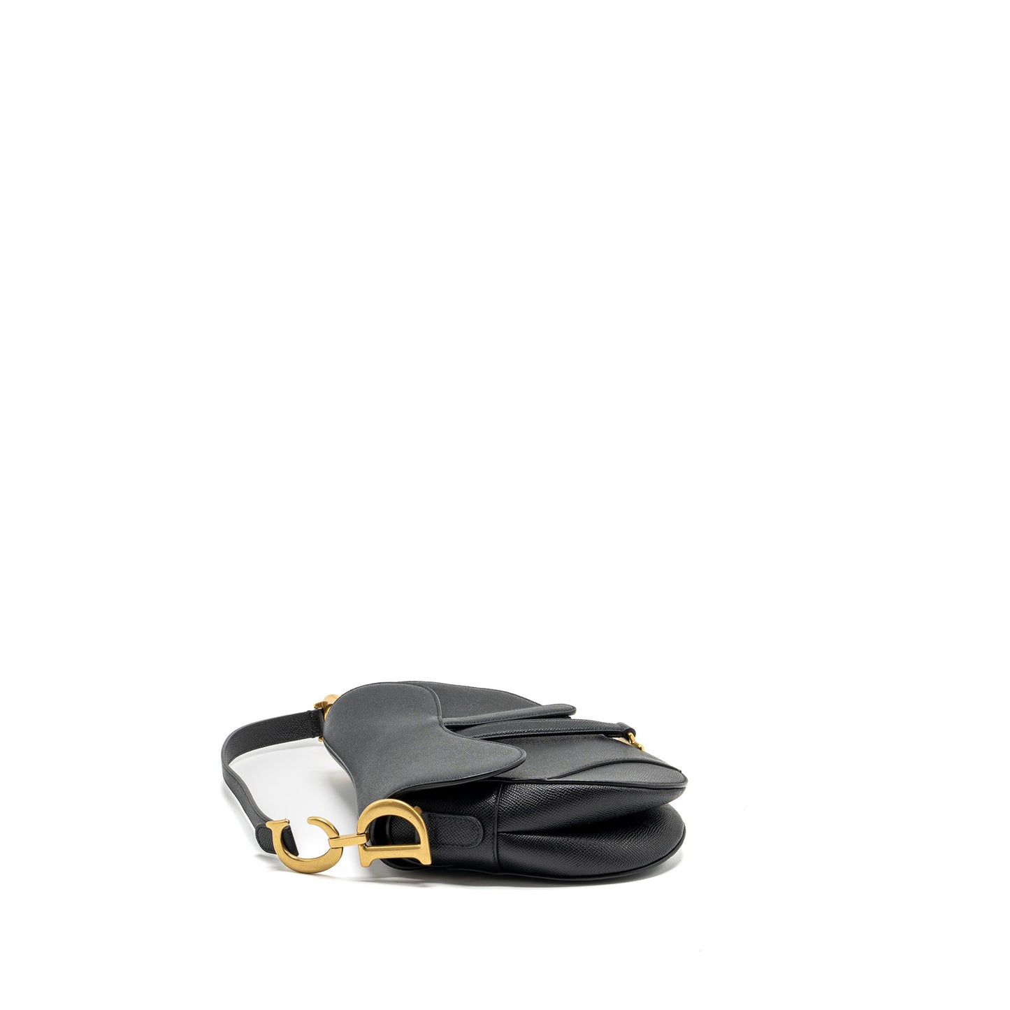 Dior Medium saddle Purse calfskin black