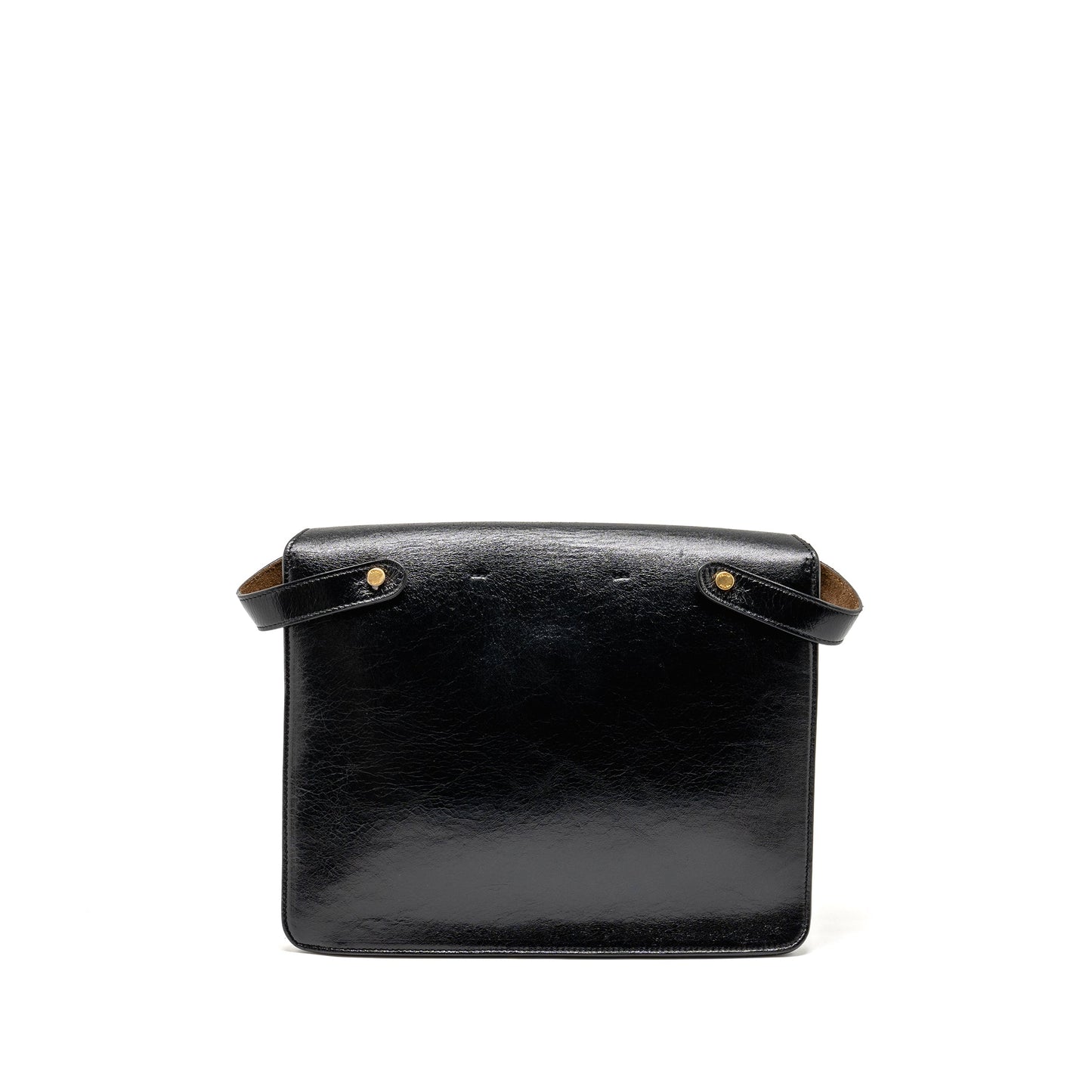 Fendi Kan U Mini Purse Leather Black
