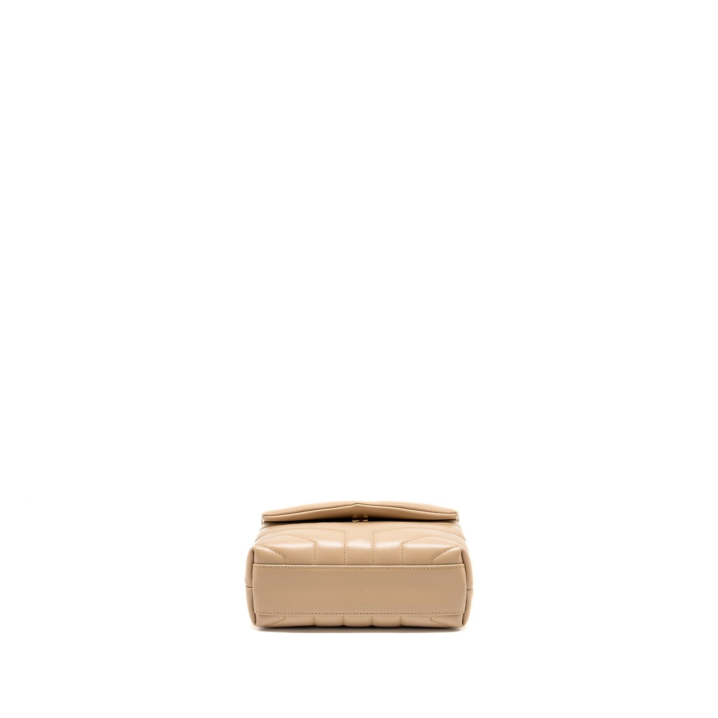 Saint Laurent/ Loulou Toy Strap Purse Calfskin Beige