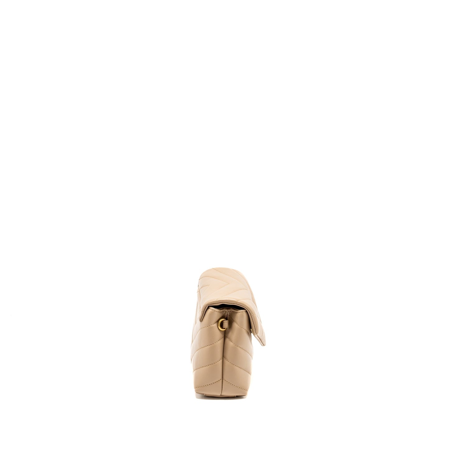 Saint Laurent/ Loulou Toy Strap Purse Calfskin Beige