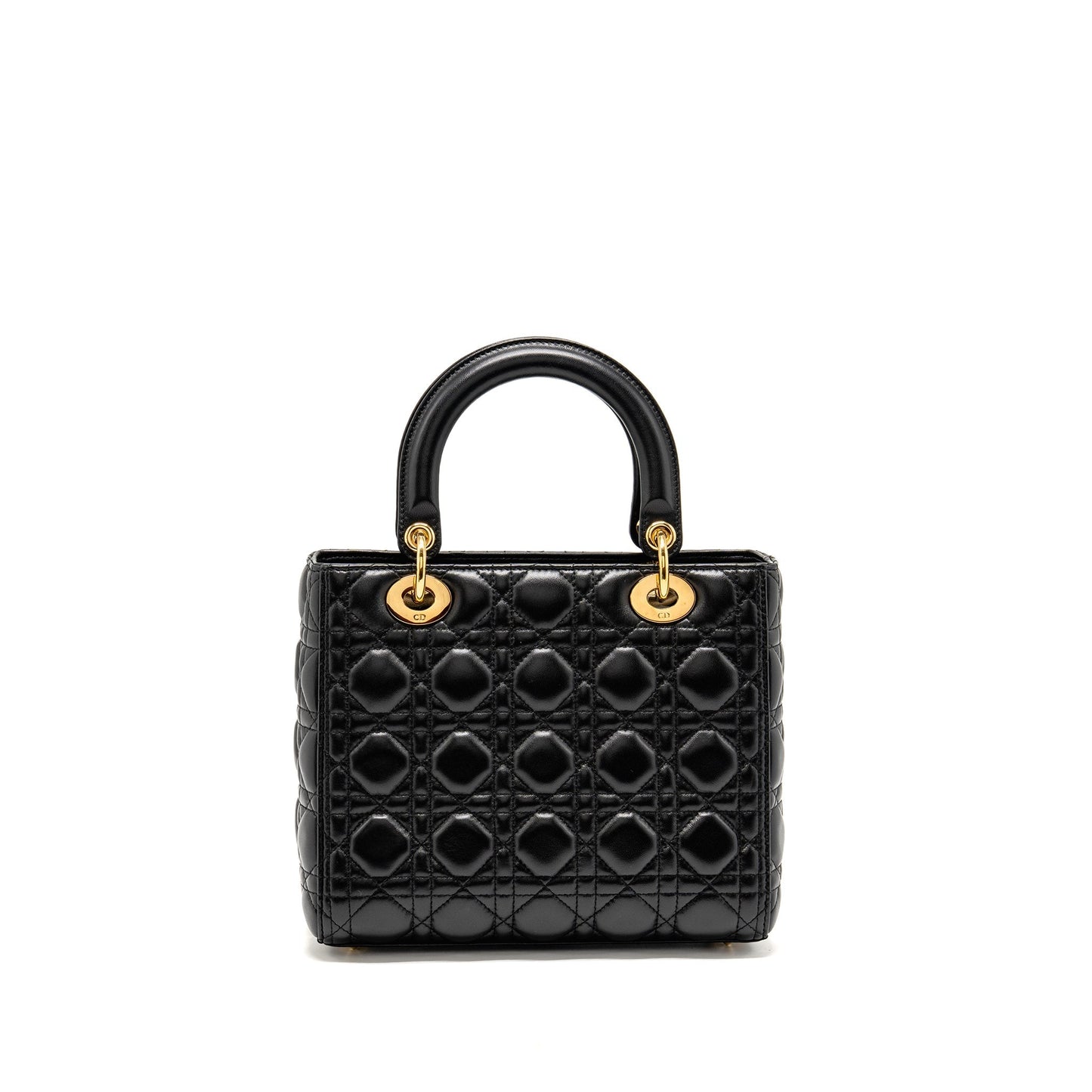 Dior Medium Lady Dior Lambskin Black
