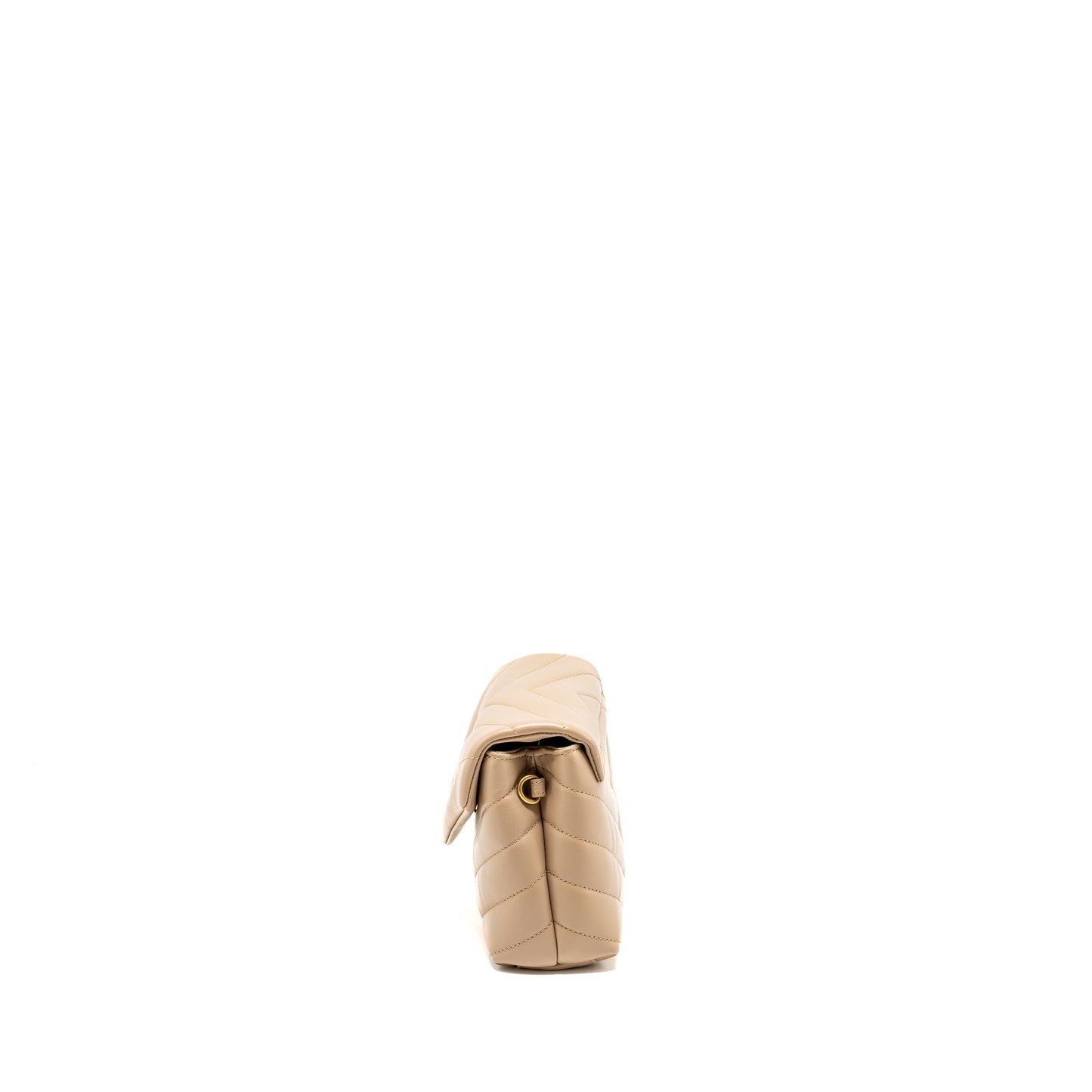 Saint Laurent/ Loulou Toy Strap Purse Calfskin Beige