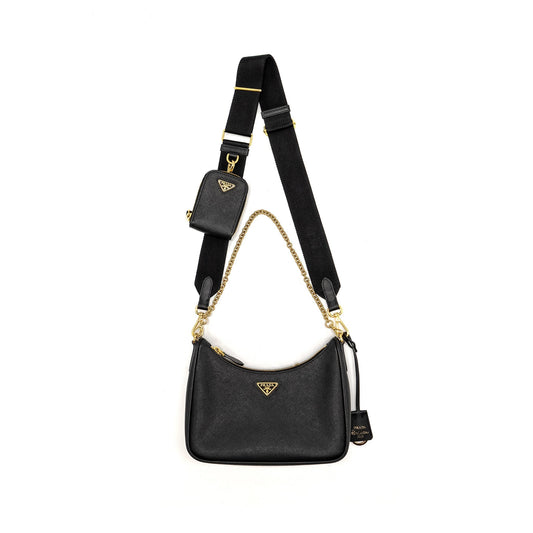Prada Re-Edition 2005 Saffiano Leather Black