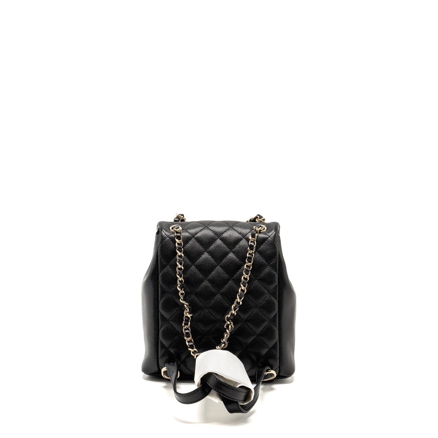 Chanel Triple Pack Duma Backpack Caviar Black L (Microchip)