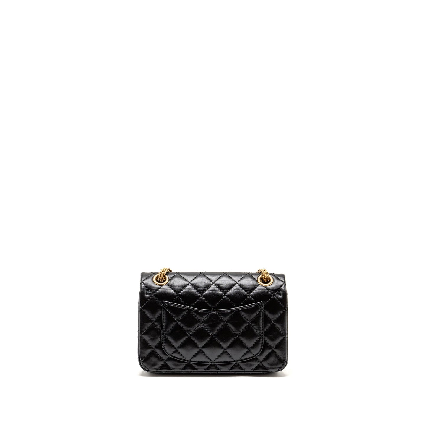 Chanel Mini 2.55 Reissue Aged Calfskin Black