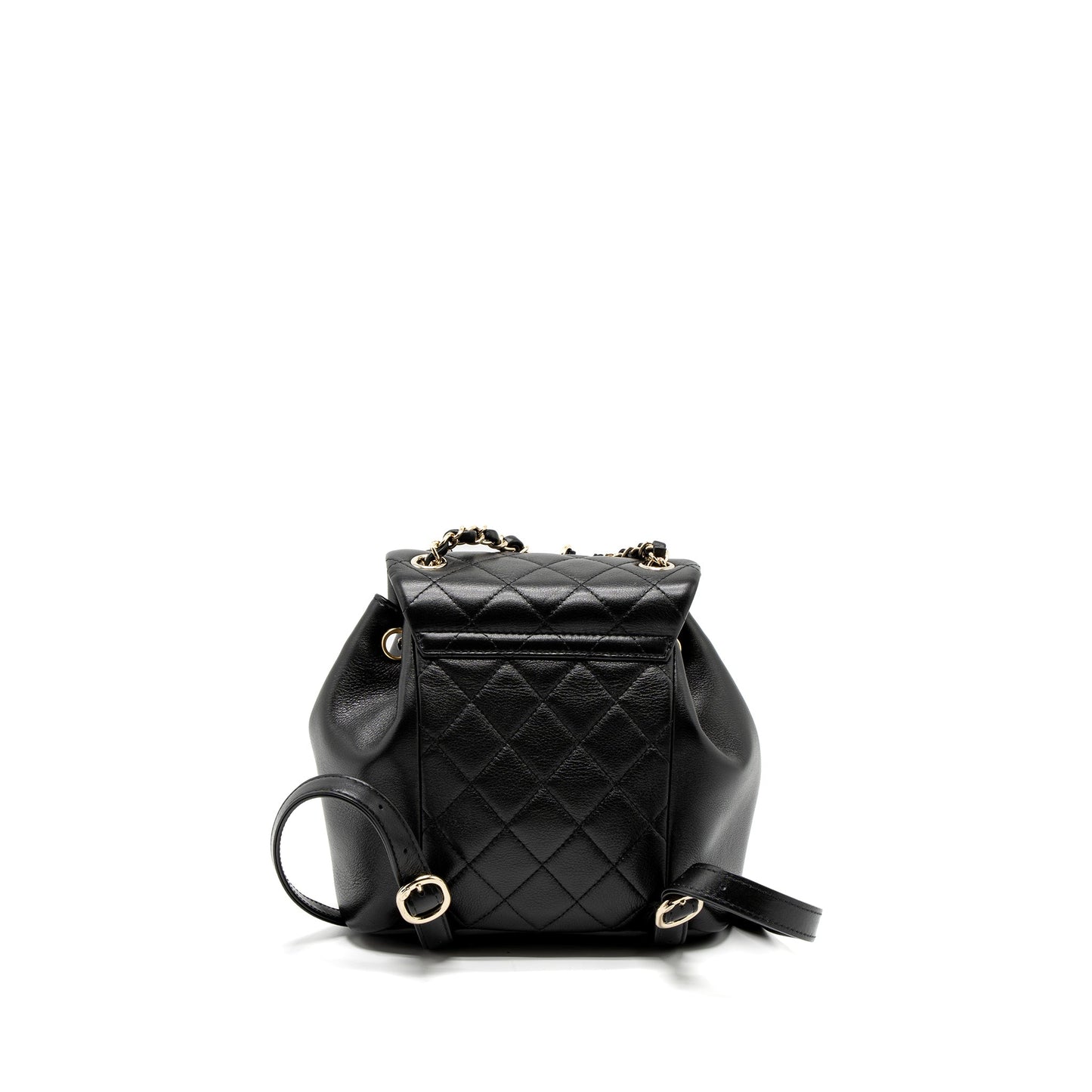 Chanel 23C Duma Mini Backpack Calfskin Black L (Microchip)