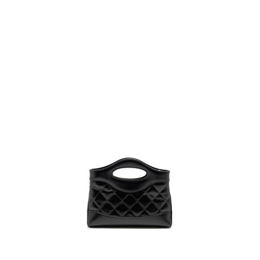 Chanel Mini 31 Clutch with Chain shiny lambskin black L (microchip)