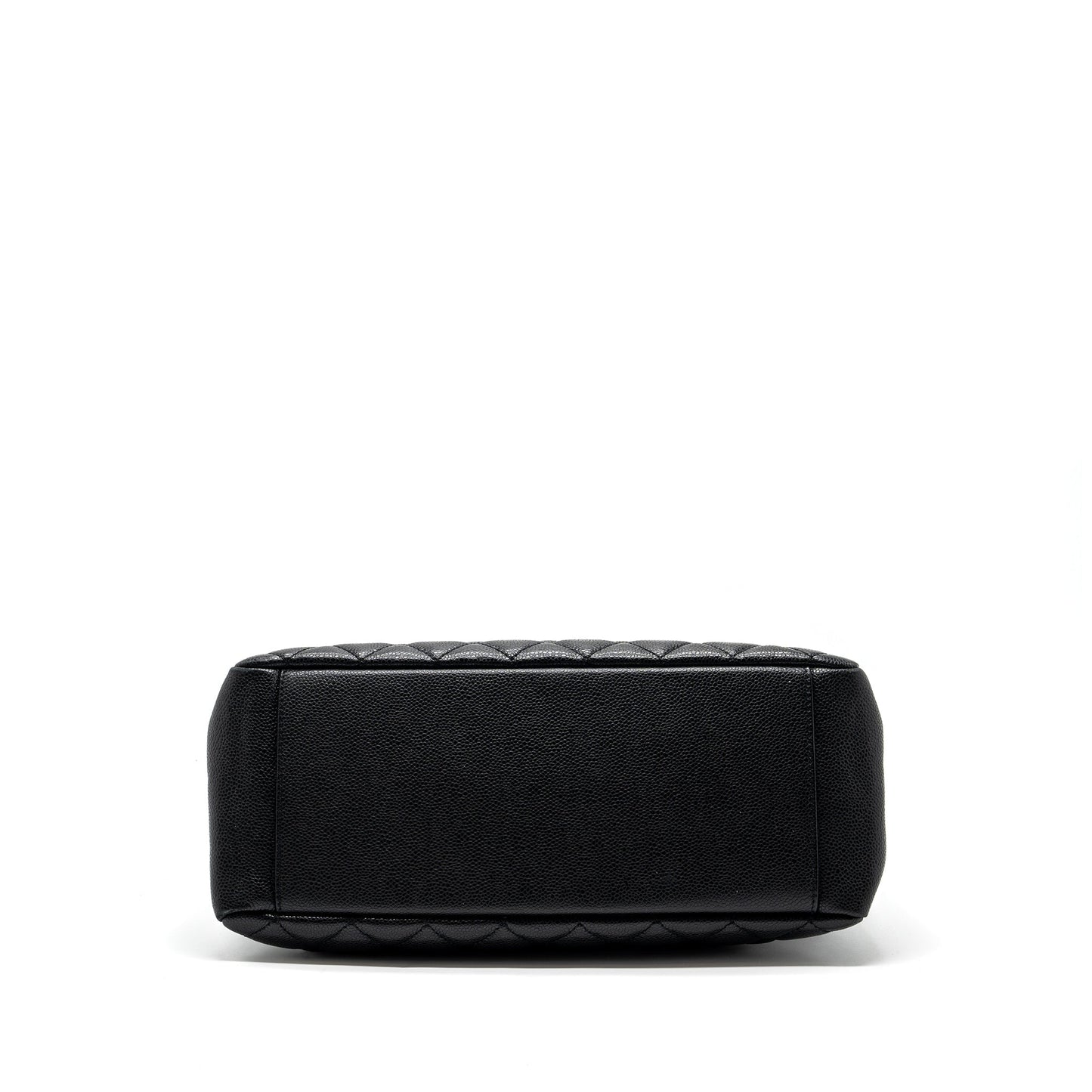 Chanel grand shopping tote caviar black