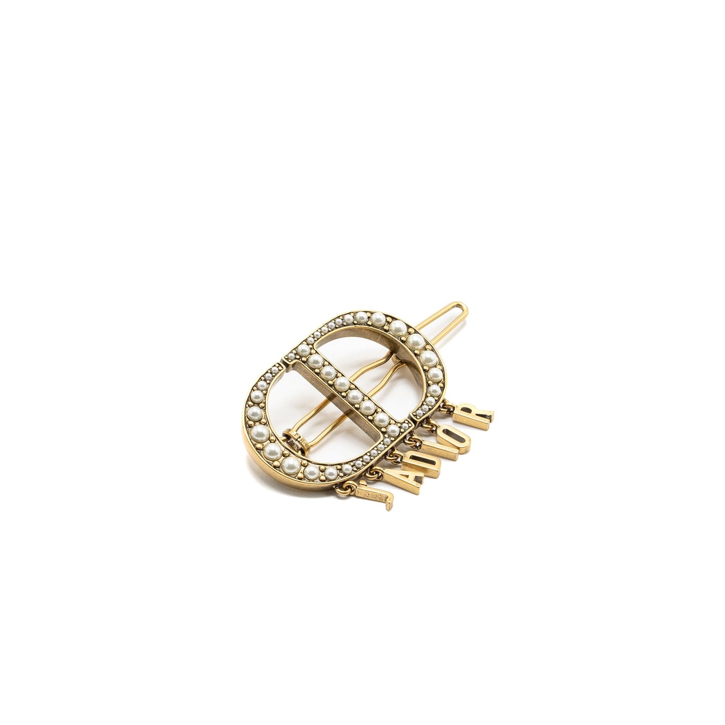 Dior / J’adior hair clip with pearl