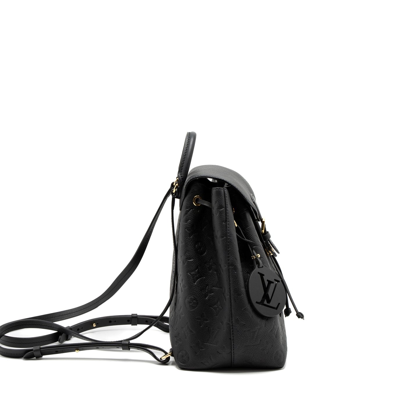 Louis Vuitton Montsouris Backpack Monogram Empreinte Black GHW (New Version)