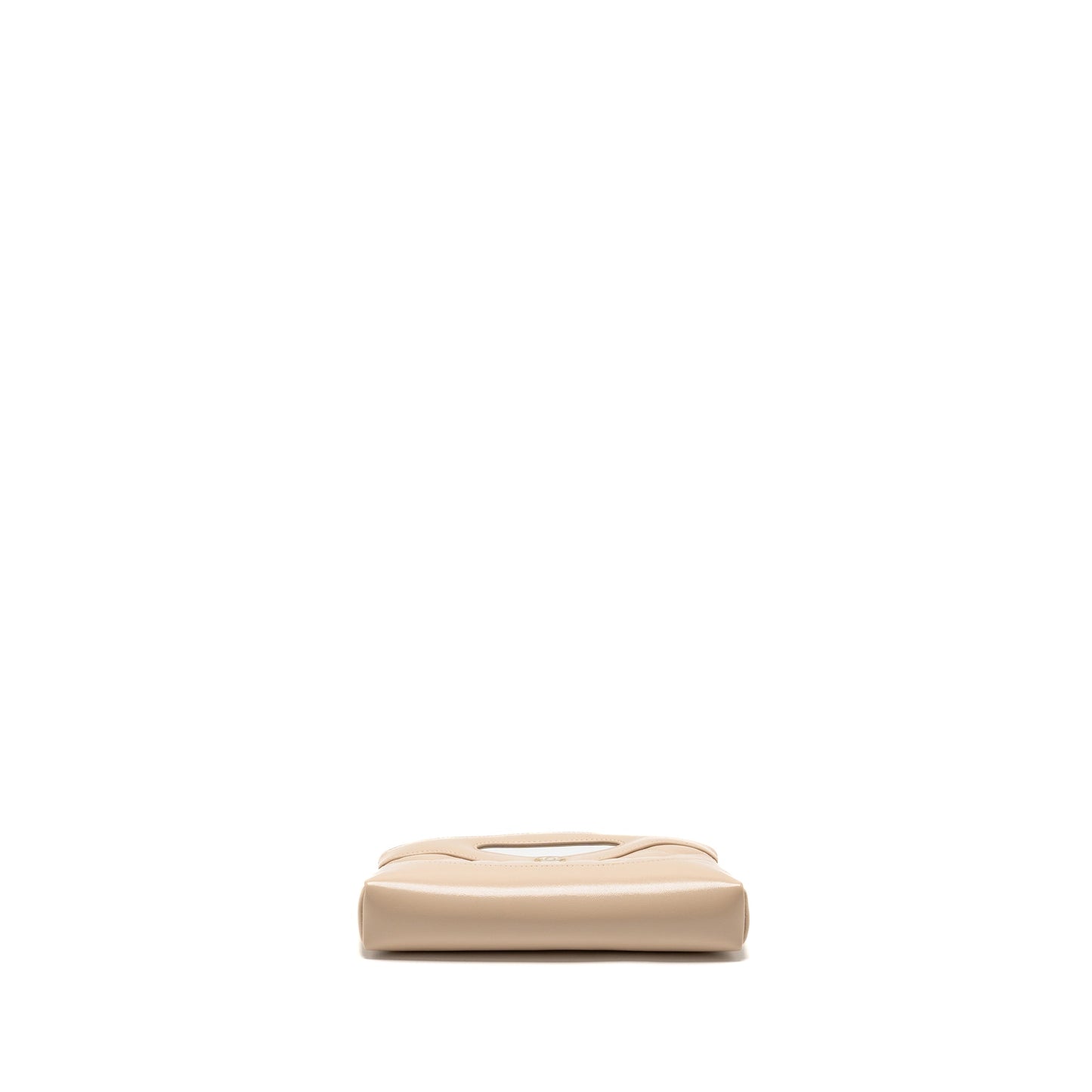 Chanel Mini 31 clutch with chain shiny lambskin light beige L ( microchip)