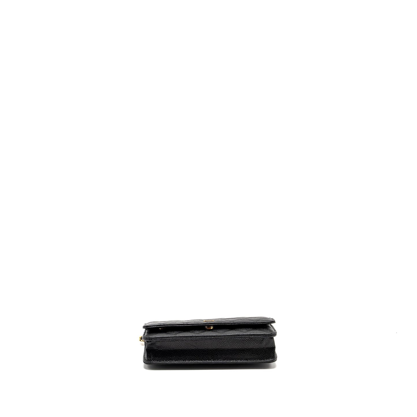 Chanel Classic Wallet on Chain Caviar Black