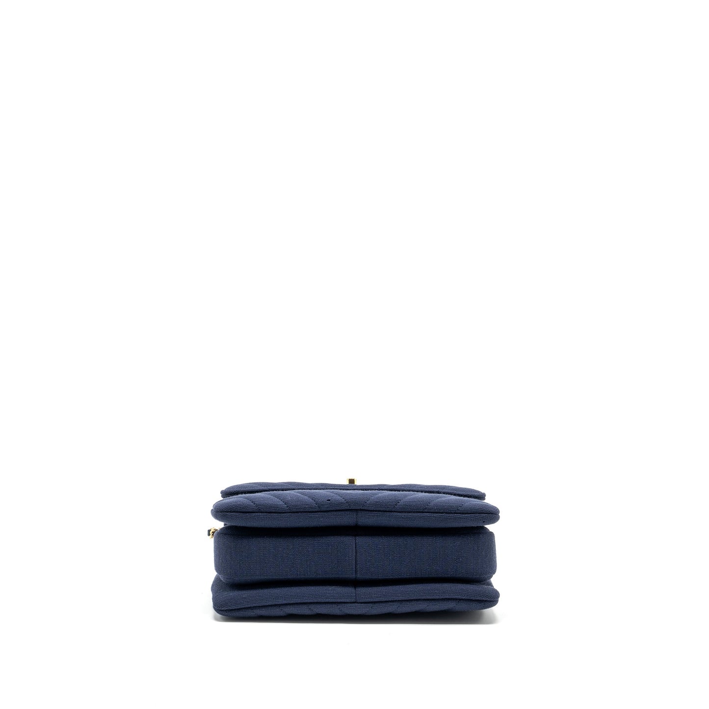 Chanel Small Chevron Trendy CC fabric navy