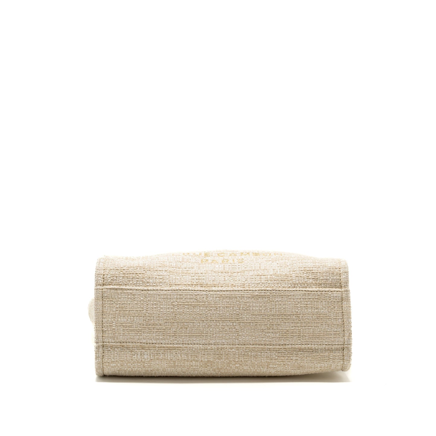 Chanel Deauville bag canvas/ leather Light Beige