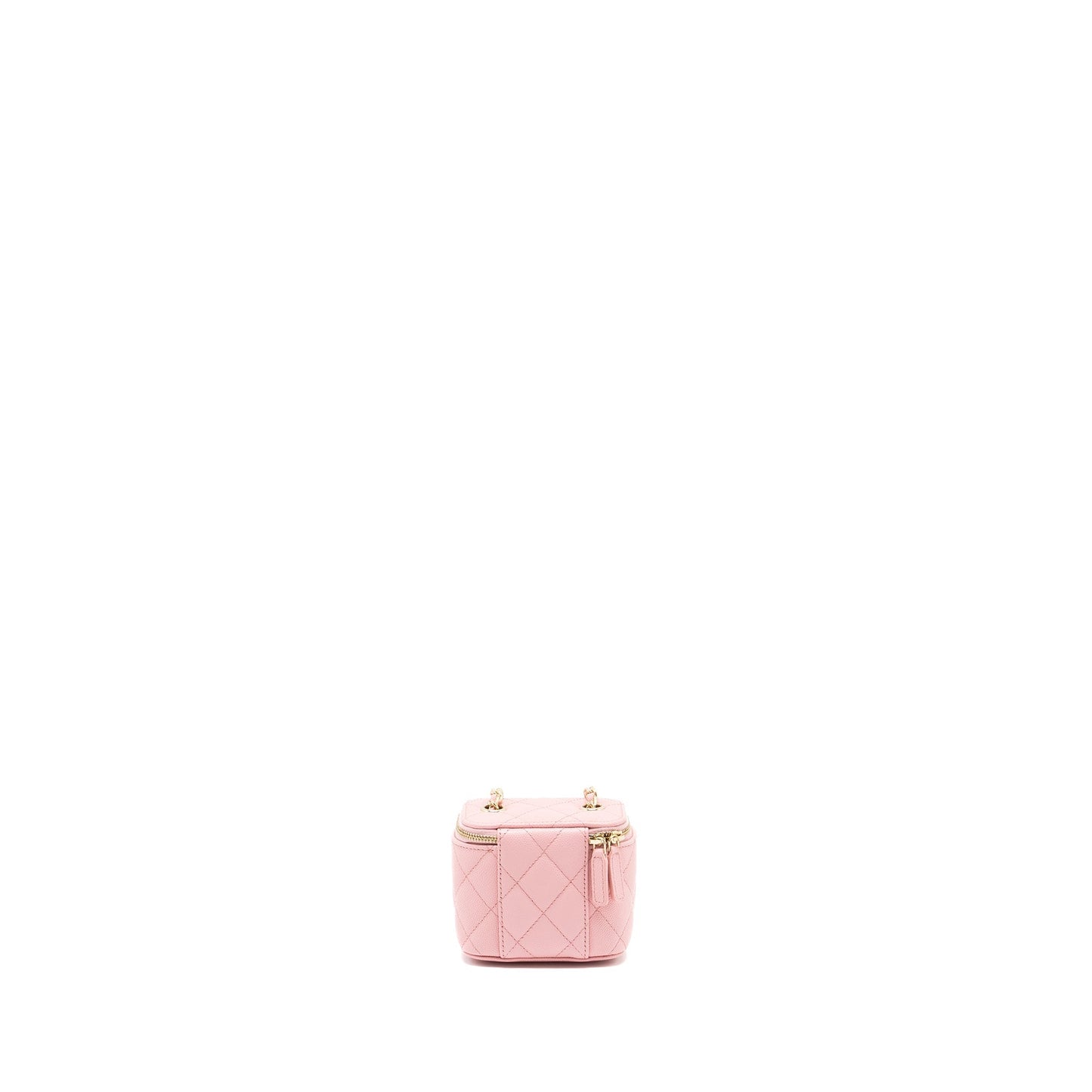 Chanel Mini Vanity Case Caviar Pink L