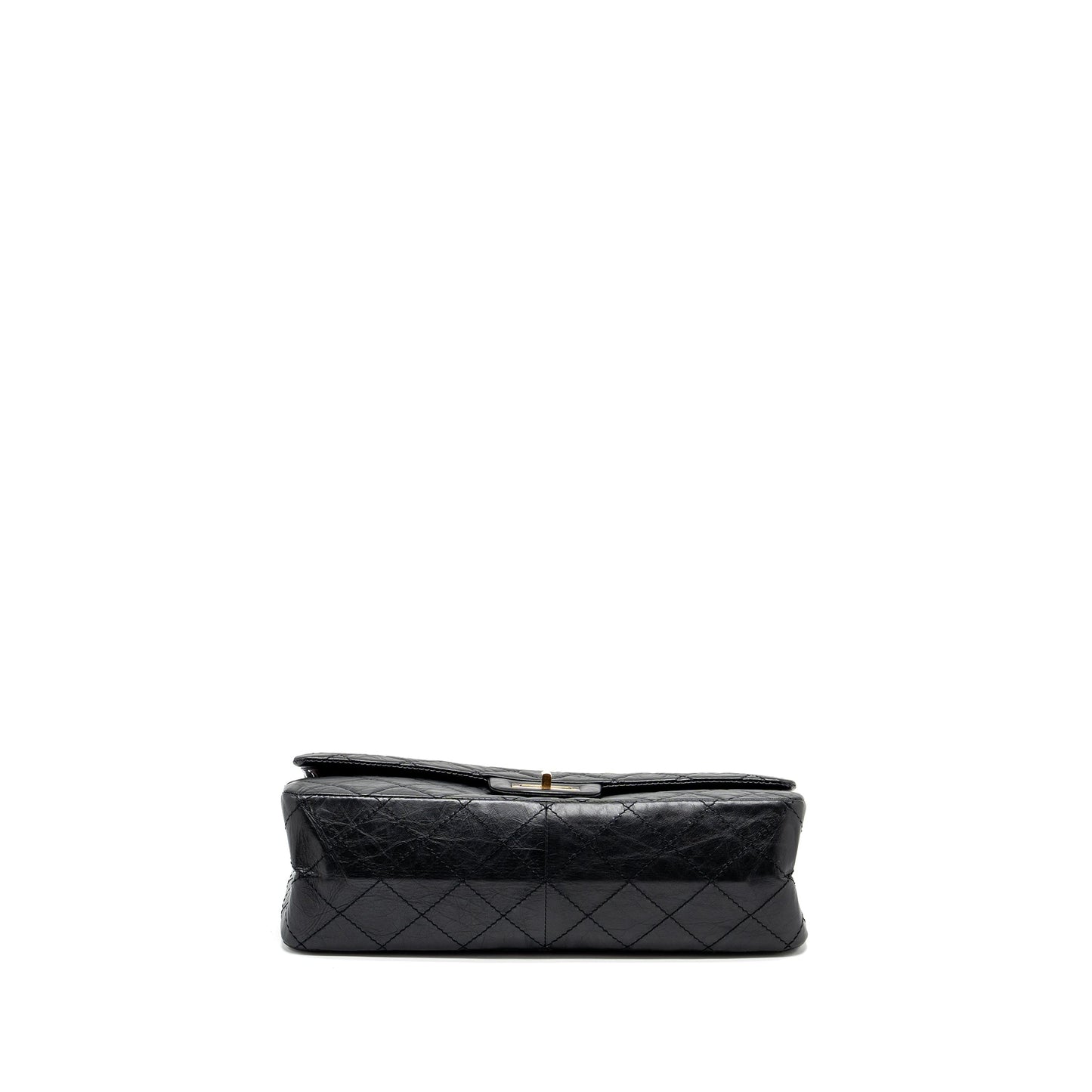 Chanel Large 2.55 Reissue Double Flap Bag Aged Calfskin Black