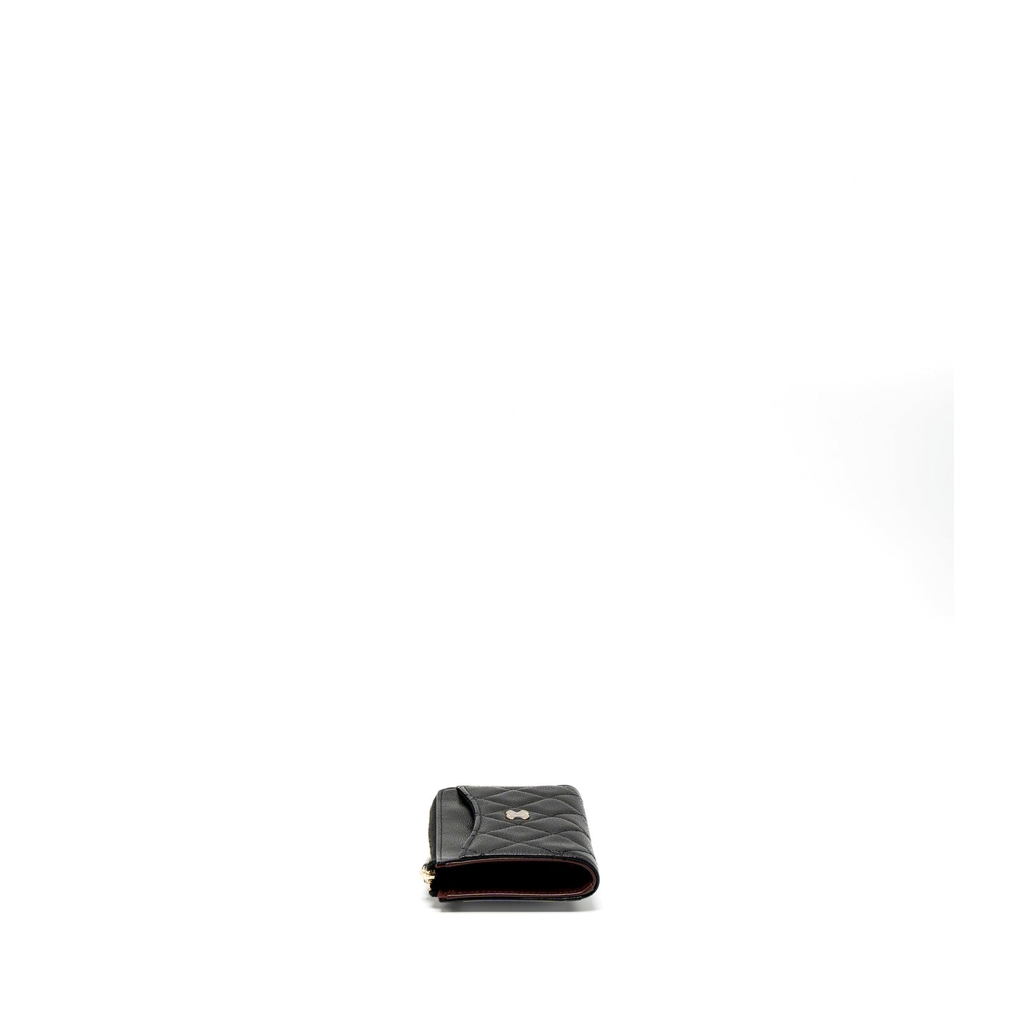 Chanel L Zip Wallet Caviar Black L (Microchip)