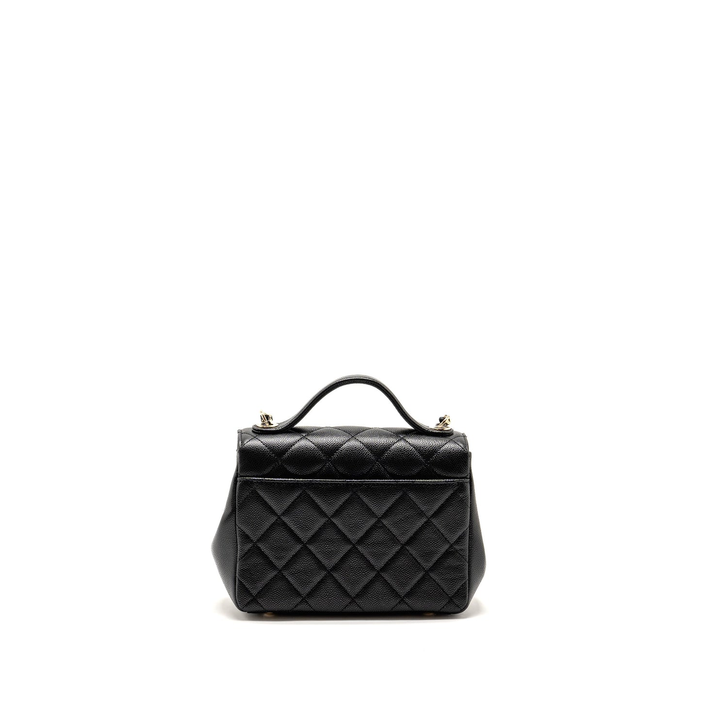 Chanel Small Business Affinity Caviar Black L (Microchip)