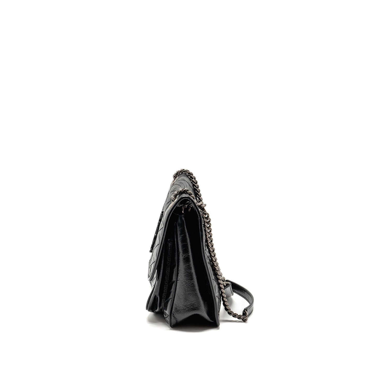 Saint Laurent/ Medium Niki Chain Purse Vintage Calfskin Black
