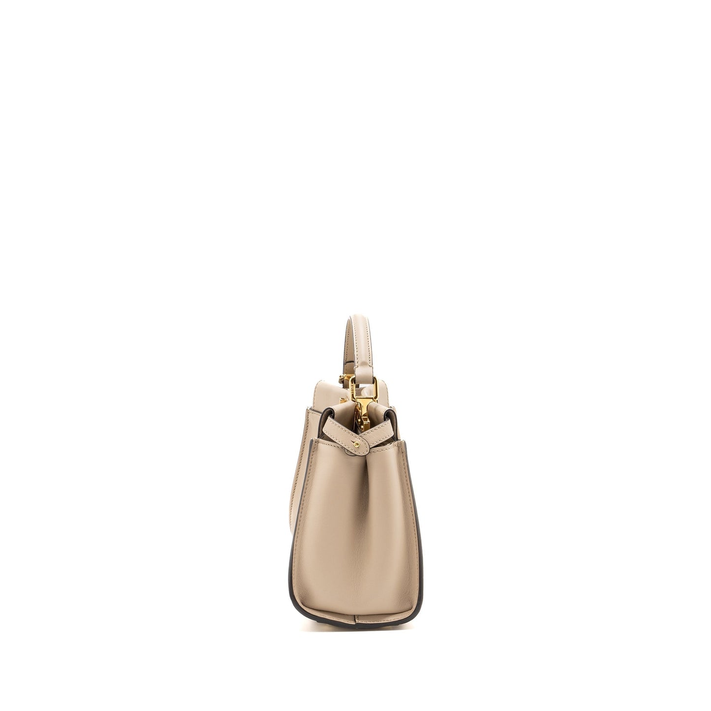 Fendi Peekaboo Mini Calfskin Beige