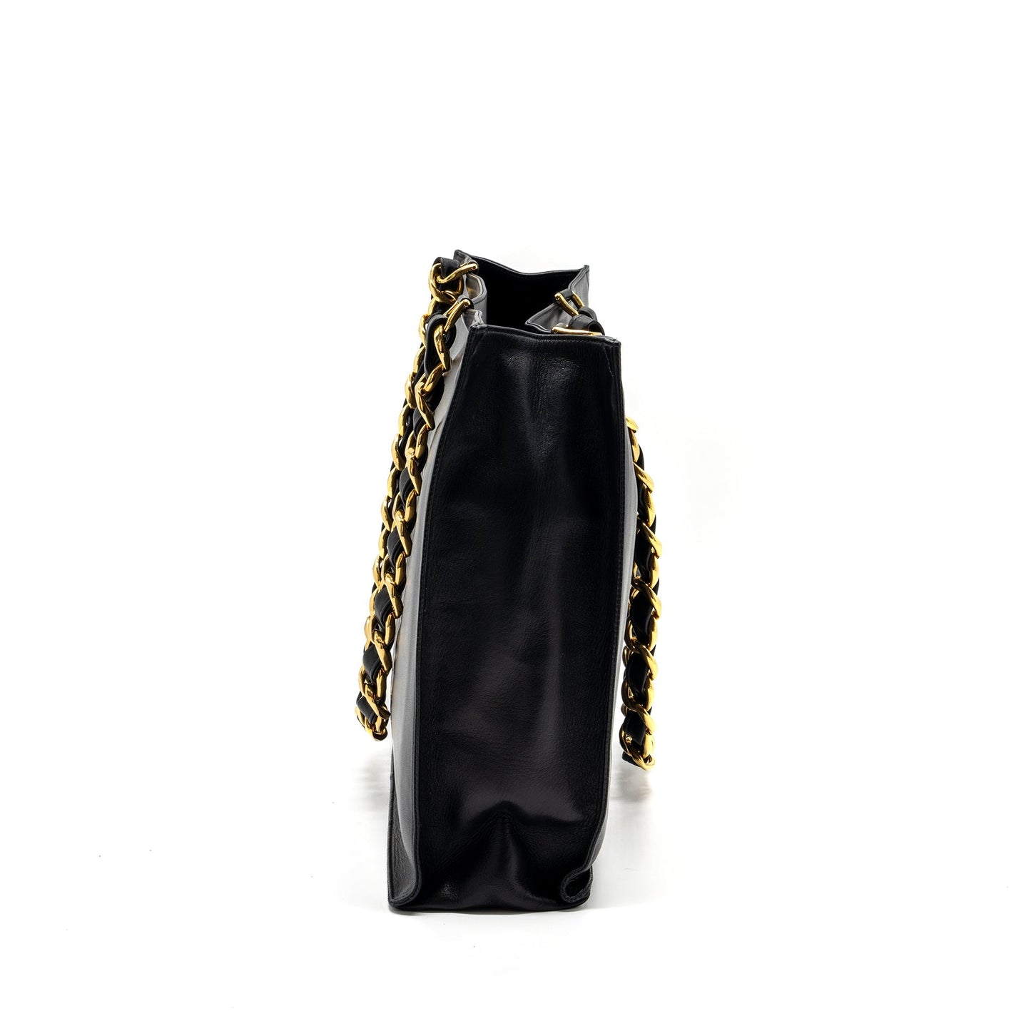 Chanel  Tote Bag Calfskin Black