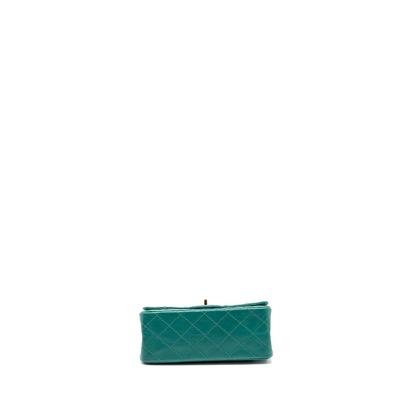Chanel Mini 2.55 Reissue Flap Bag Calfskin Green