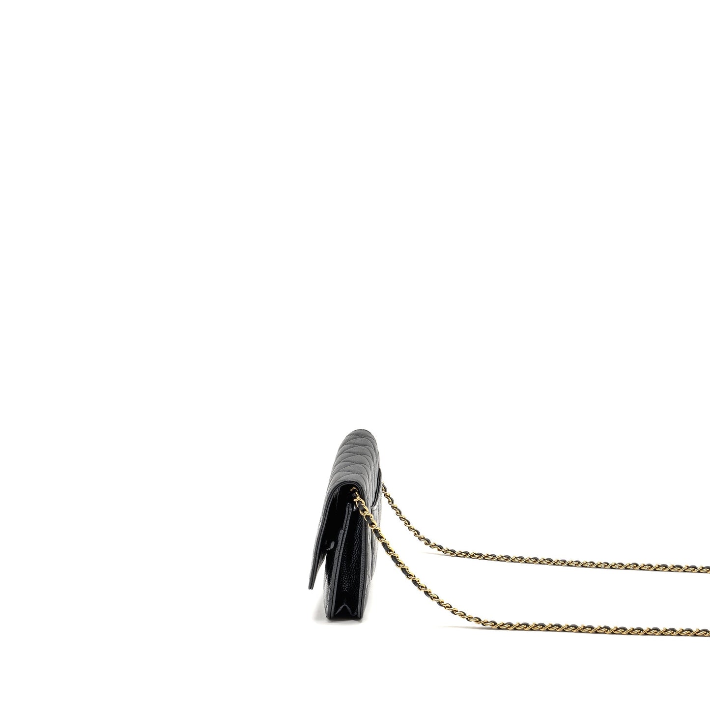 Chanel Classic Wallet On Chain Caviar Black